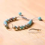 دستبند طلا زنانه بهشت سفید - Image 2